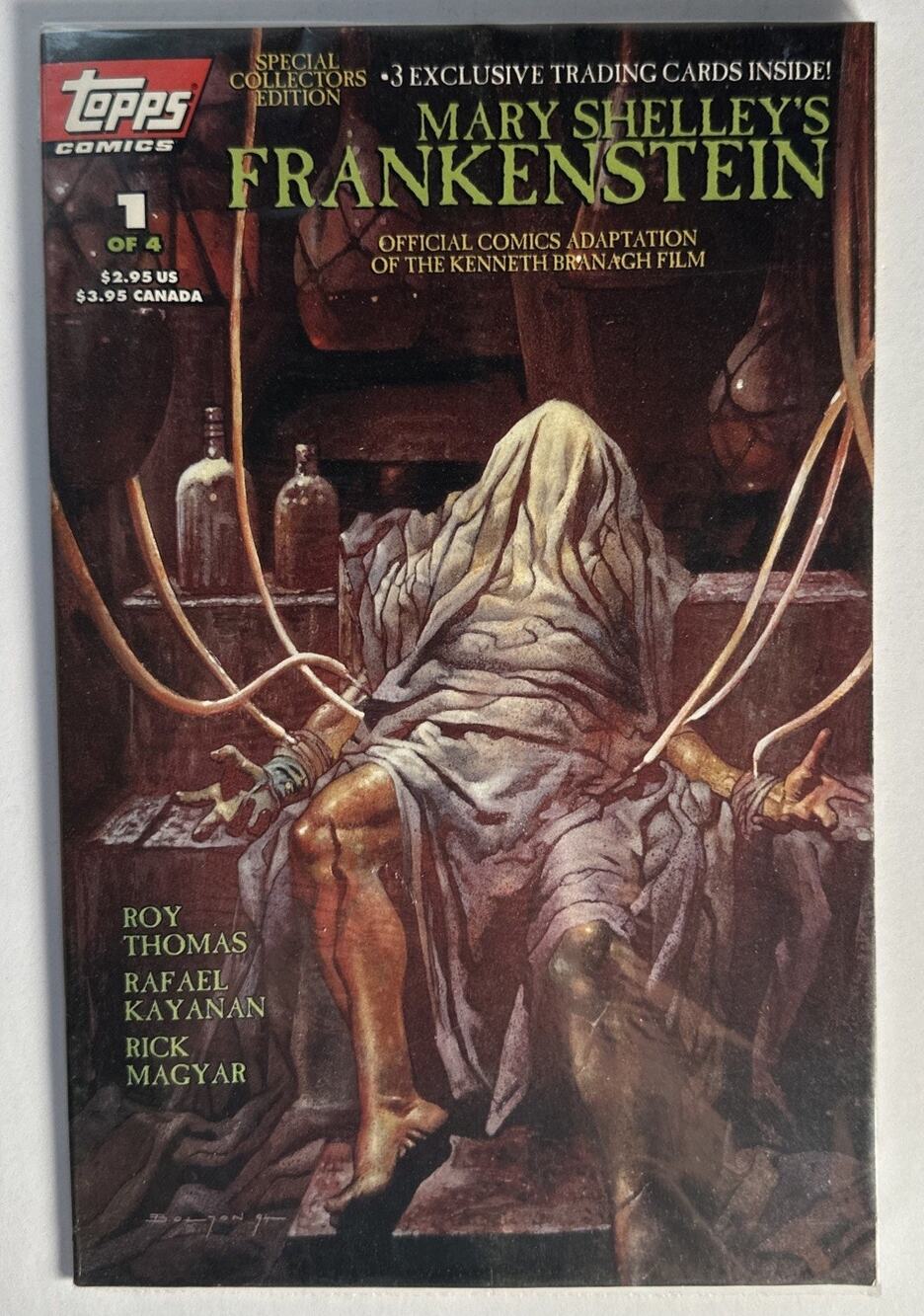 1994 Topps Comics Mary Shelley's Frankenstein #1 Factory Sealed